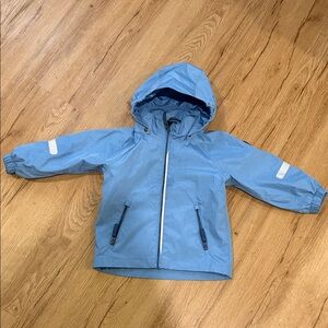 Polarn O. Pyret Blue Kids Raincoat